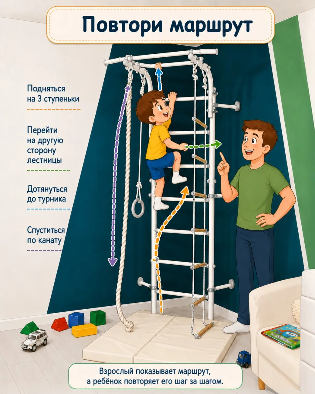 Развивающие игры с карточками: пример 4